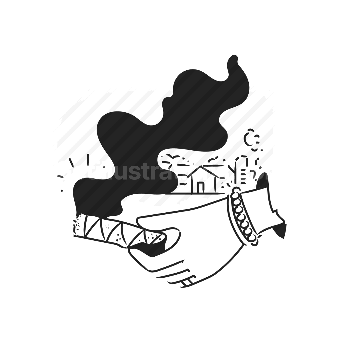 Real Estate and Architecture illustration preview image